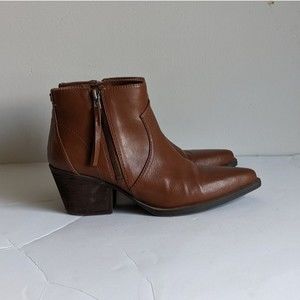 Circus Sam Edelman Whistler Cognac Booties Boots Size 8
